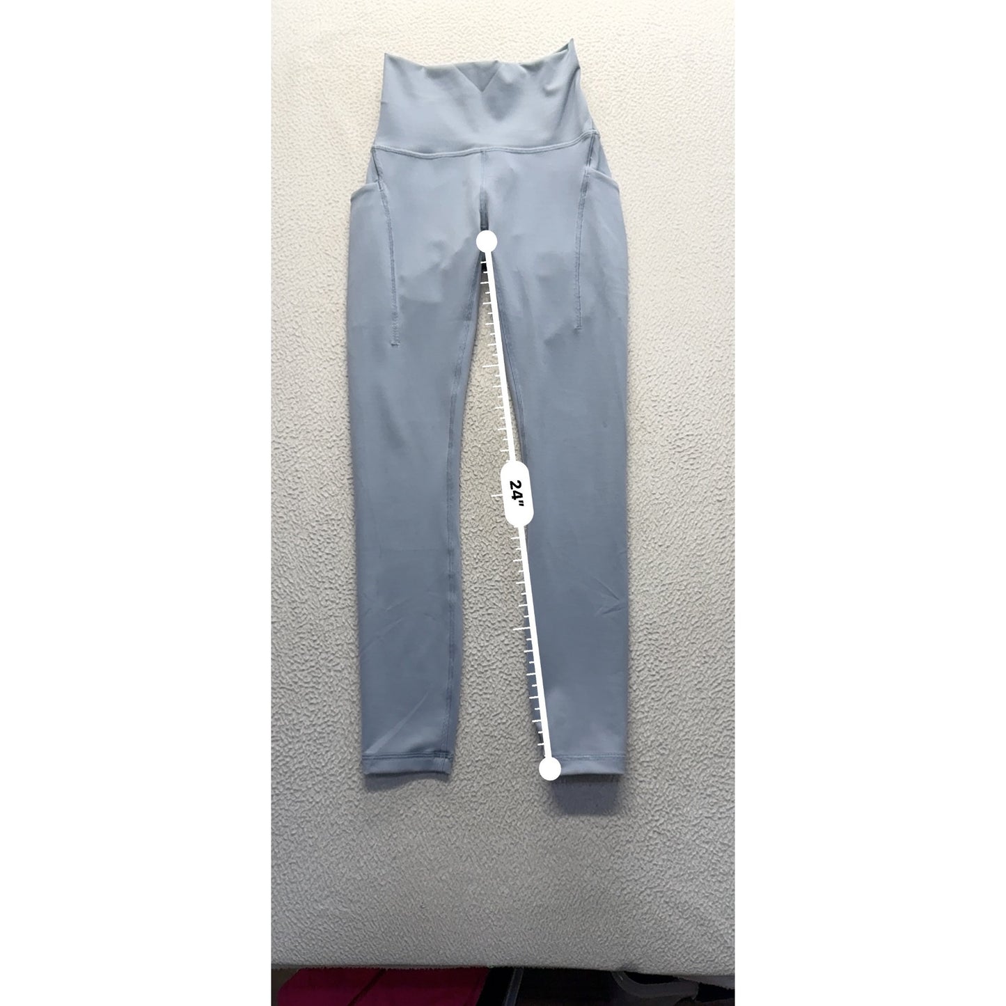 Lululemon High-Rise Leggings With Pockets Size S Blue #153B