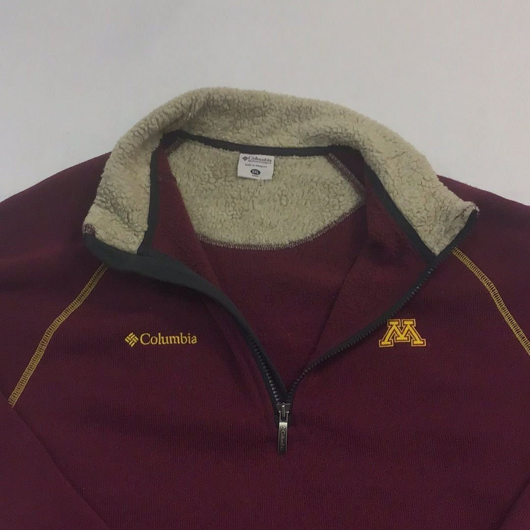 Columbia U of M Sherpa Quarter Zip