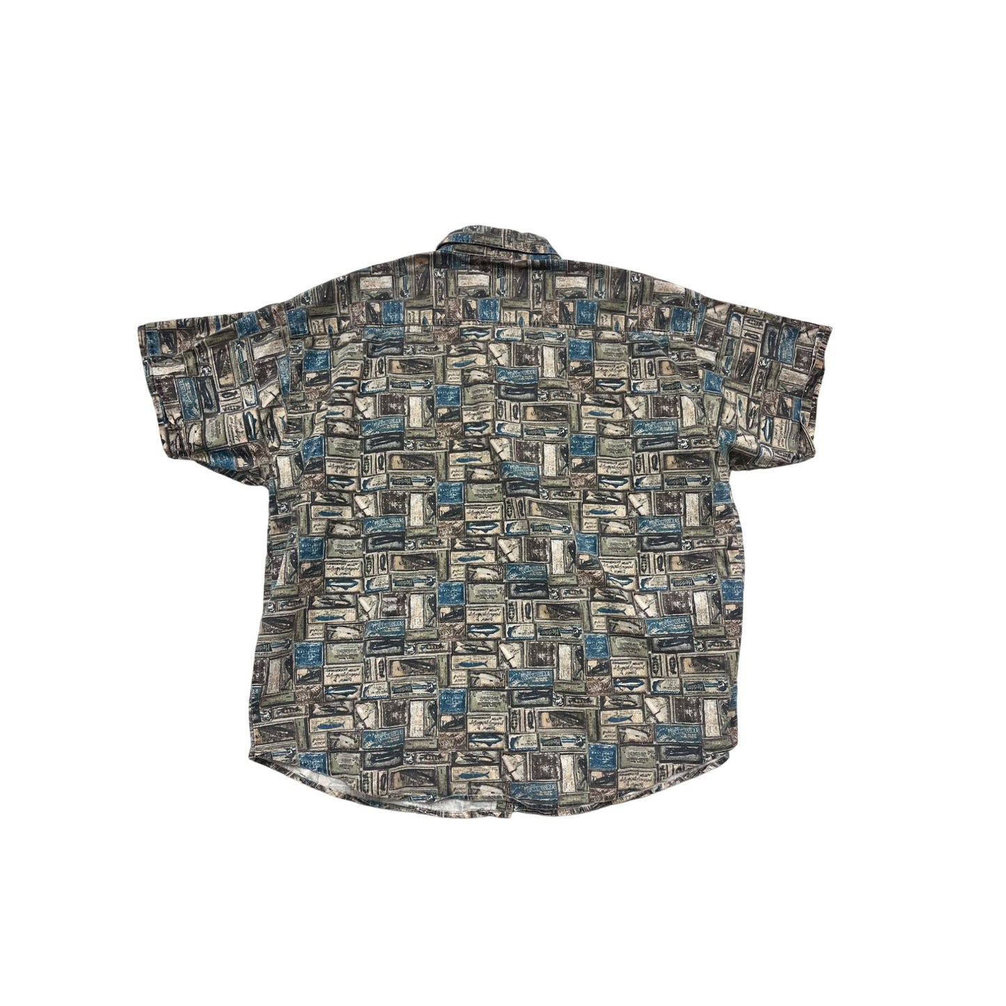 McGregor Short Sleeve Button-Up Shirt 2XL #367A