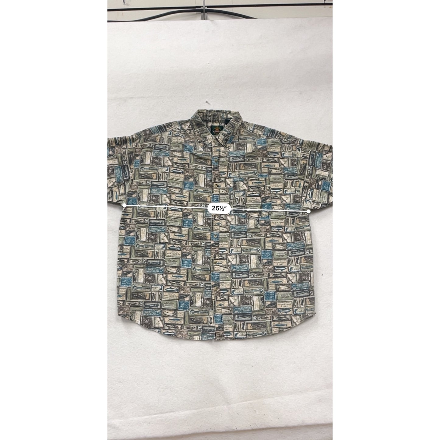 McGregor Short Sleeve Button-Up Shirt 2XL #367A