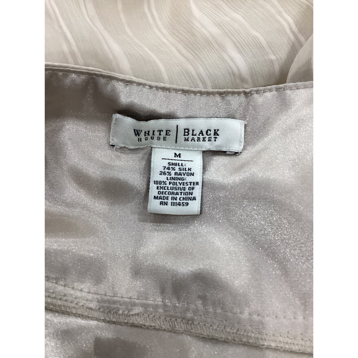 White House Black Market Silk Tank