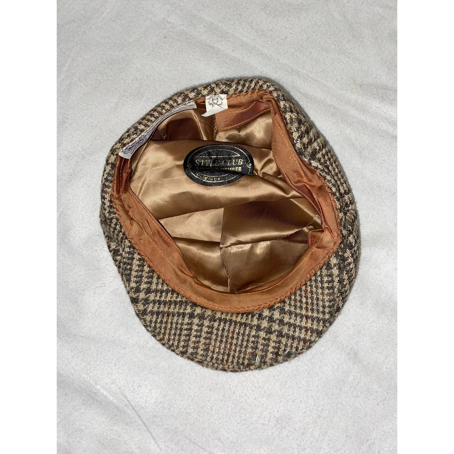 Vintage newsboy cap