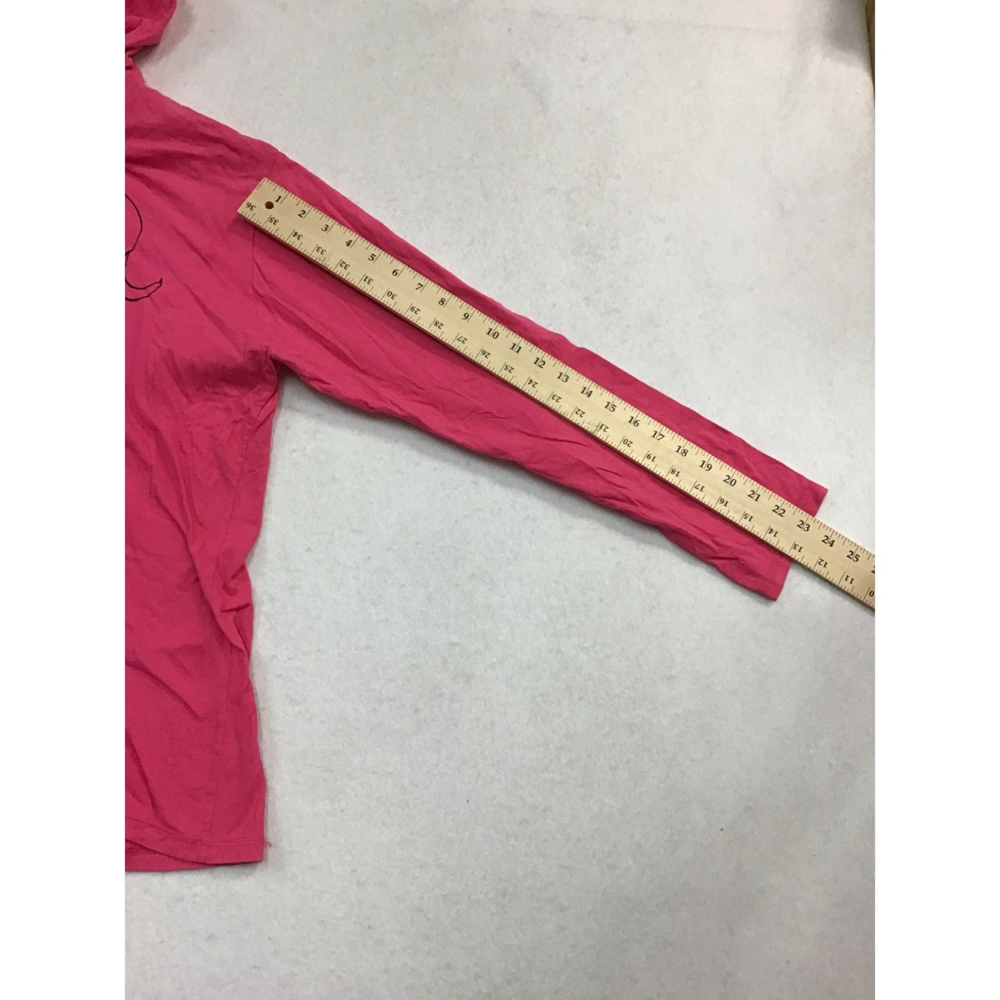 Pink cat hooded long sleeve