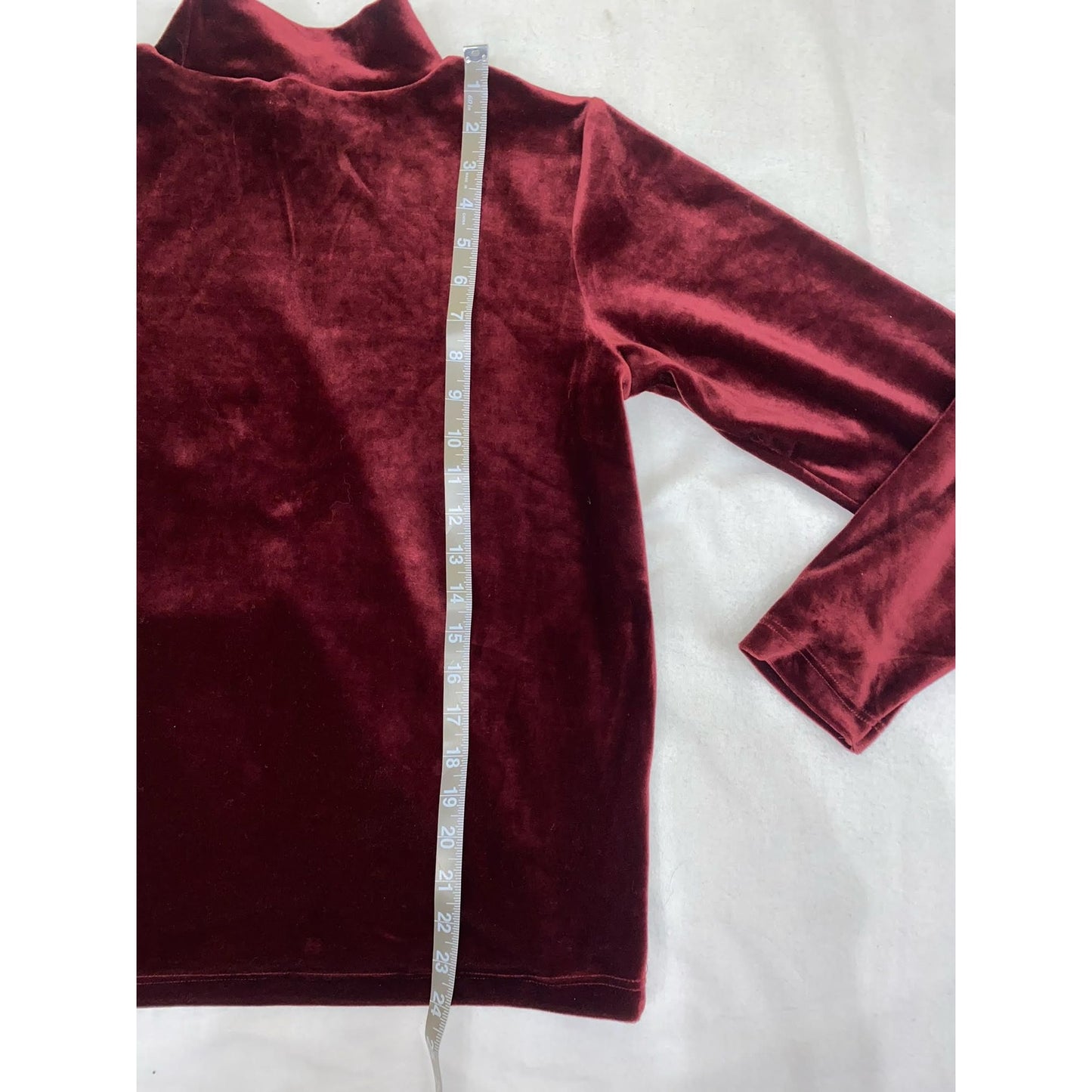 Vintage Velvet Mock neck