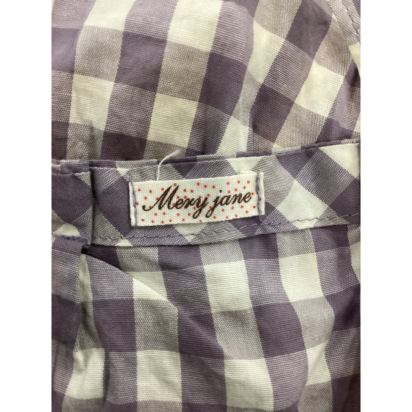 Mery Jane Gingham Dress