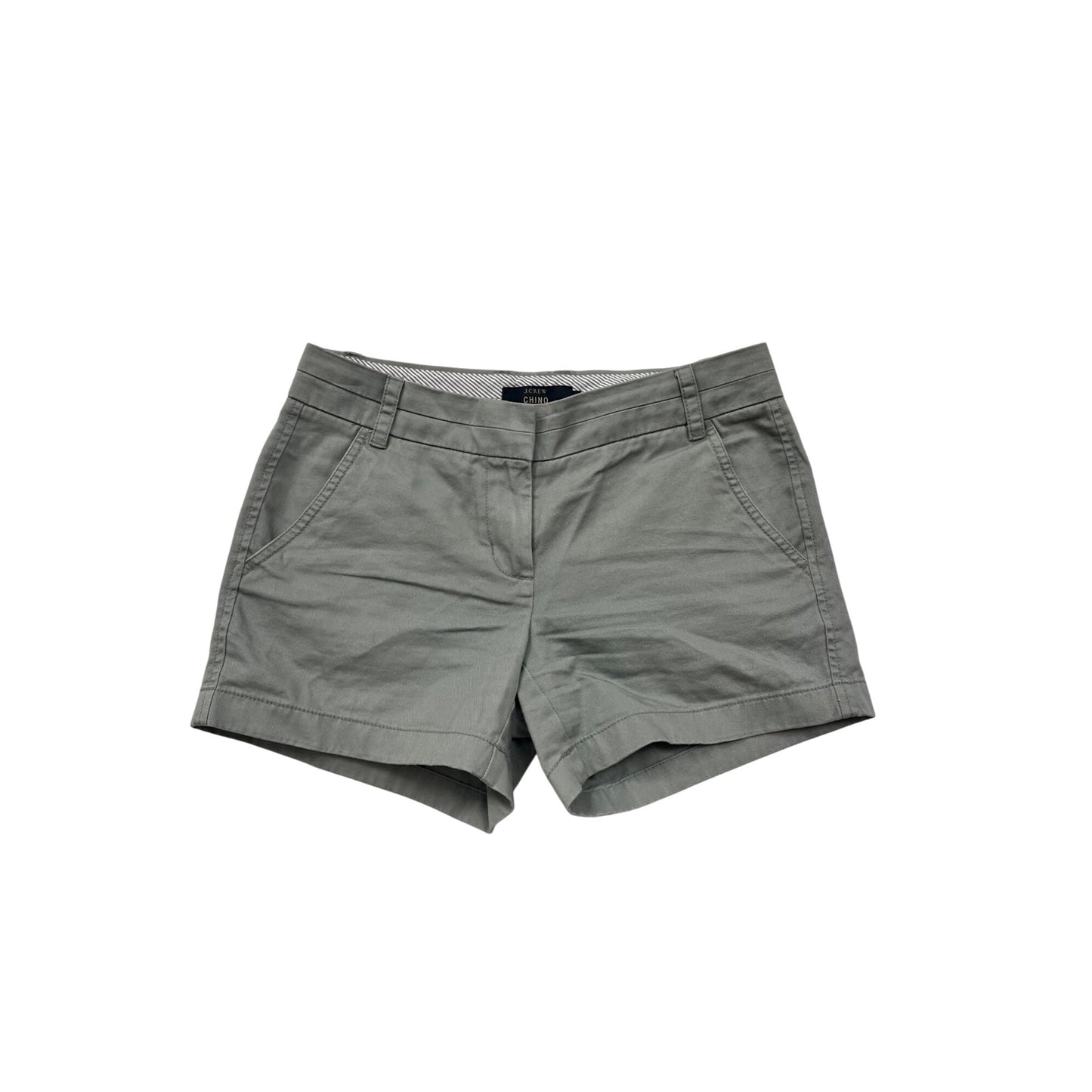 J.Crew Womens Chino Shorts Gray Casual Summer Wear #6405