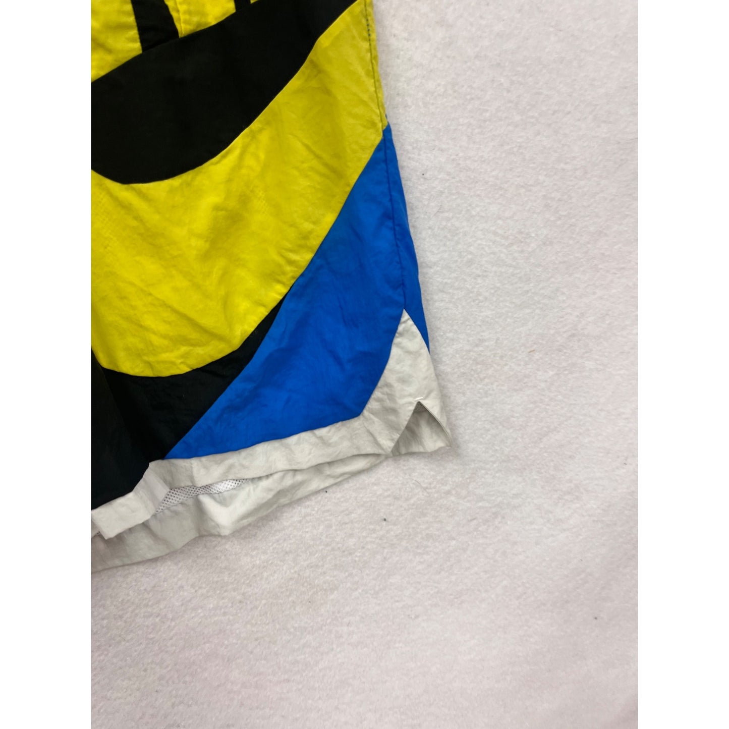 Nike Mens XL Swim Shorts Blue/Yellow/Black Colorblock #38A