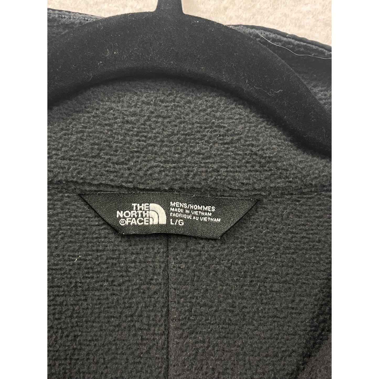 The North Face Mens Large BMR Outfitters Full-Zip Jacket Black & Gray #6954