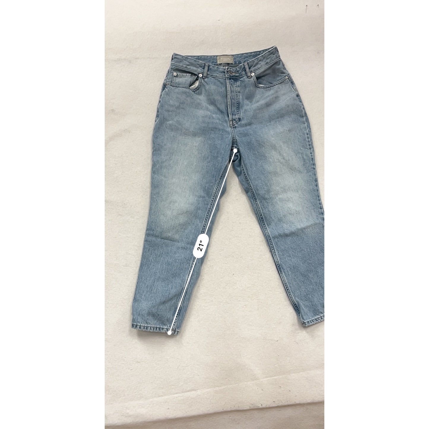 Everlane Curvy Rigid Cheeky Straight Jeans #318A