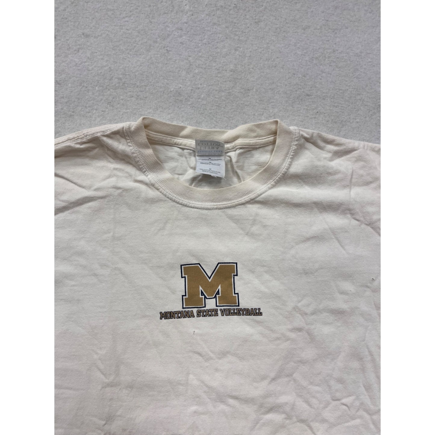 Vintage Gildan 90s/00s Montana State Volleyball T-Shirt Mens M #8064