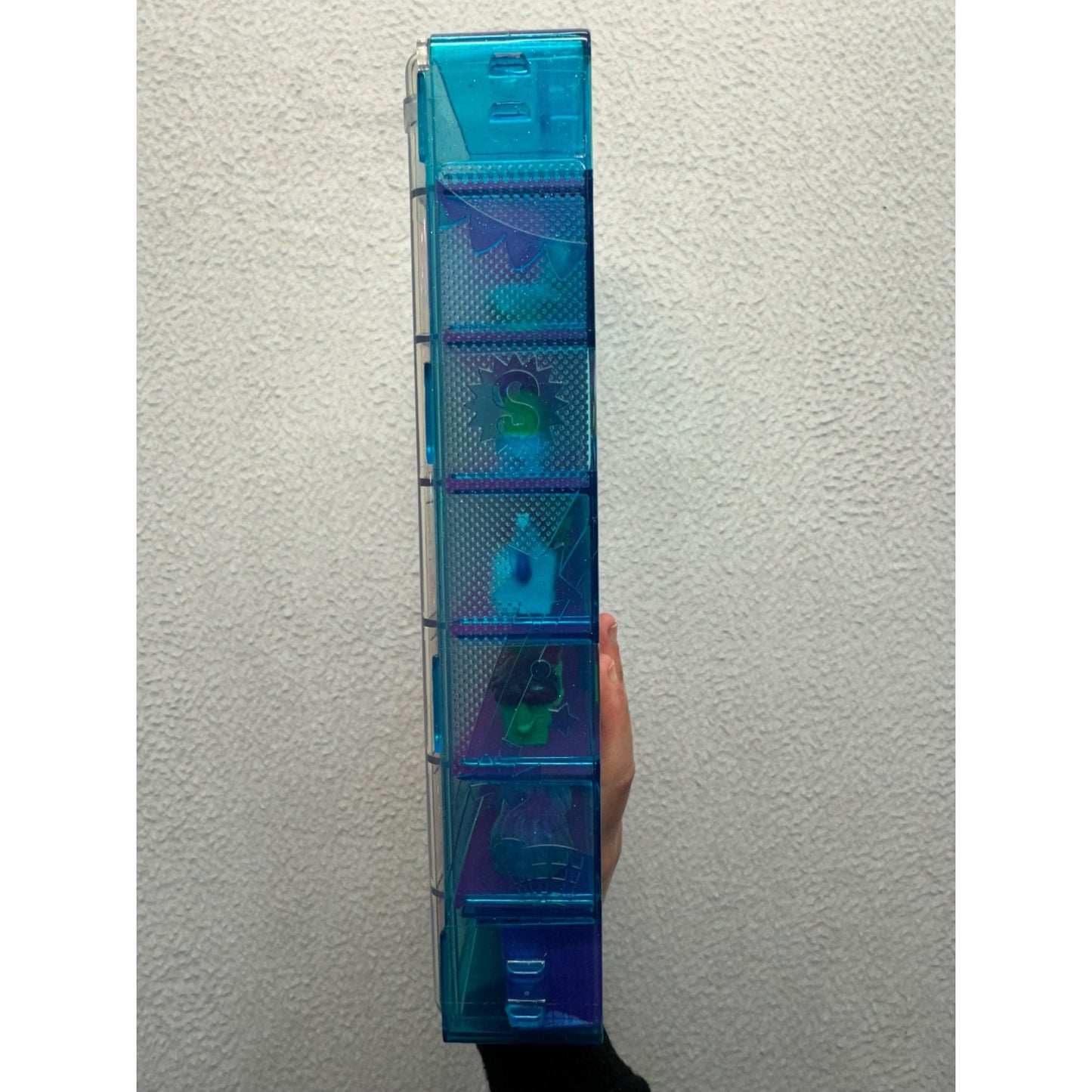 Shopkins Collectors Case With 38 Assorted Mini Figures & Blue Display Box #5925