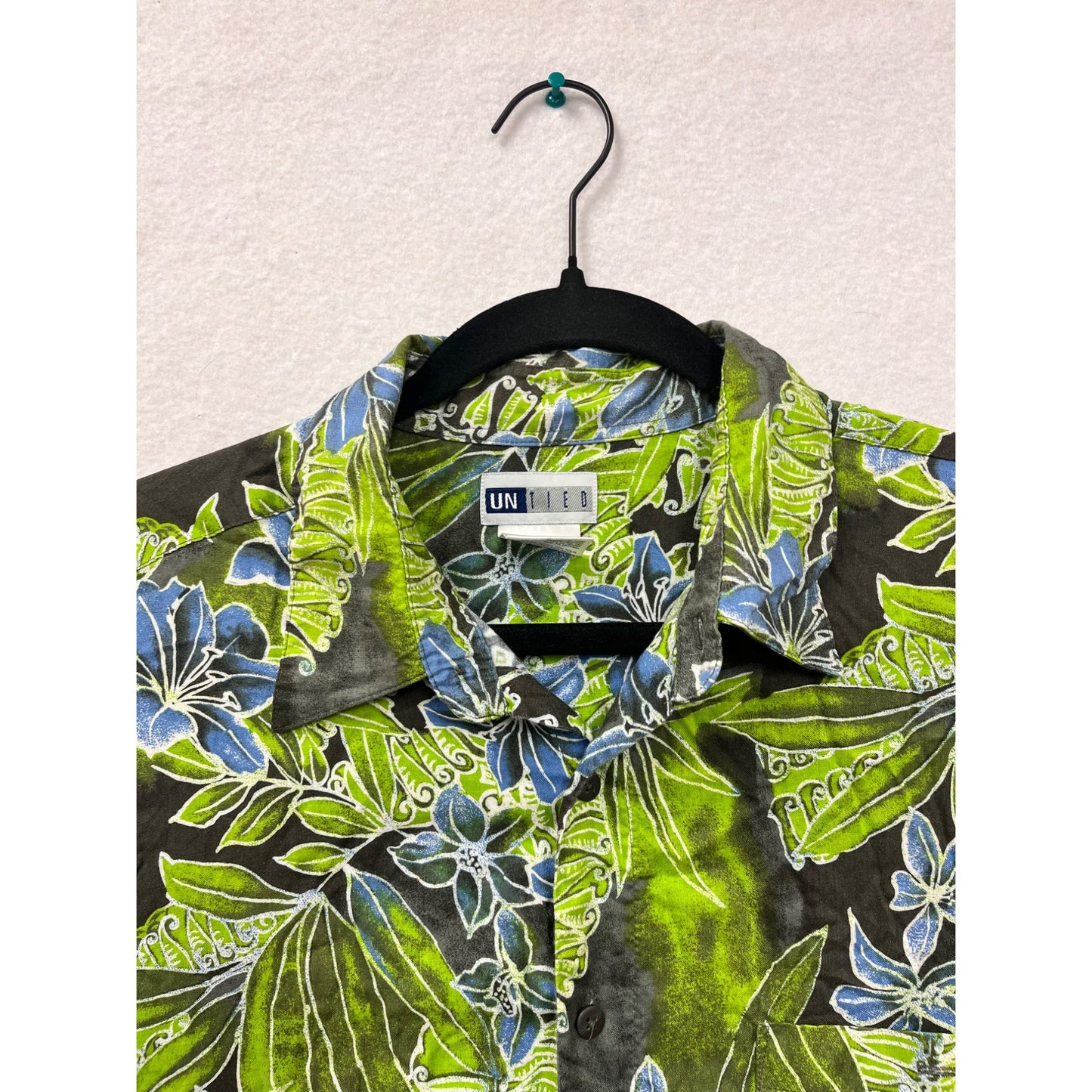 Men’s Hawaiian Floral Shirt By Untied #6055