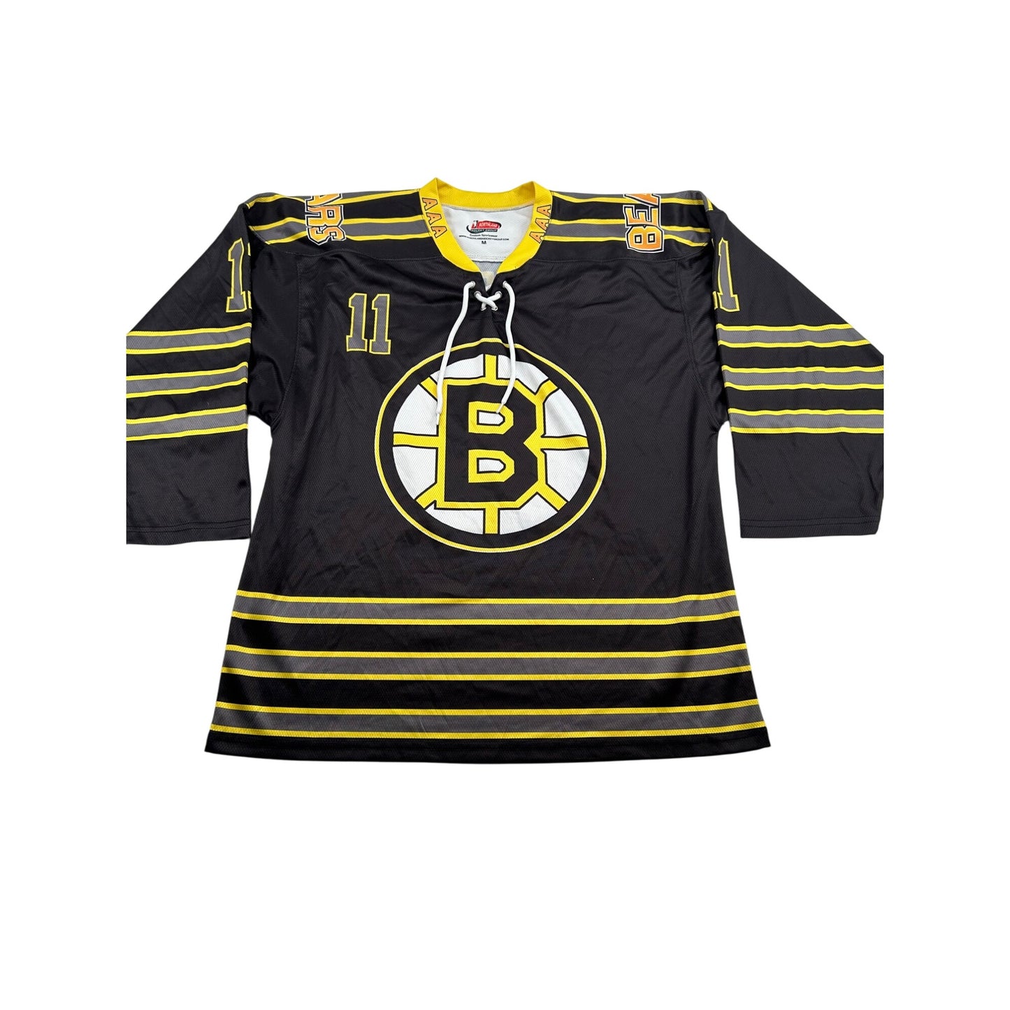 Northland Hockey Group Black & Yellow Jersey With "ONeill 11" Design #6431