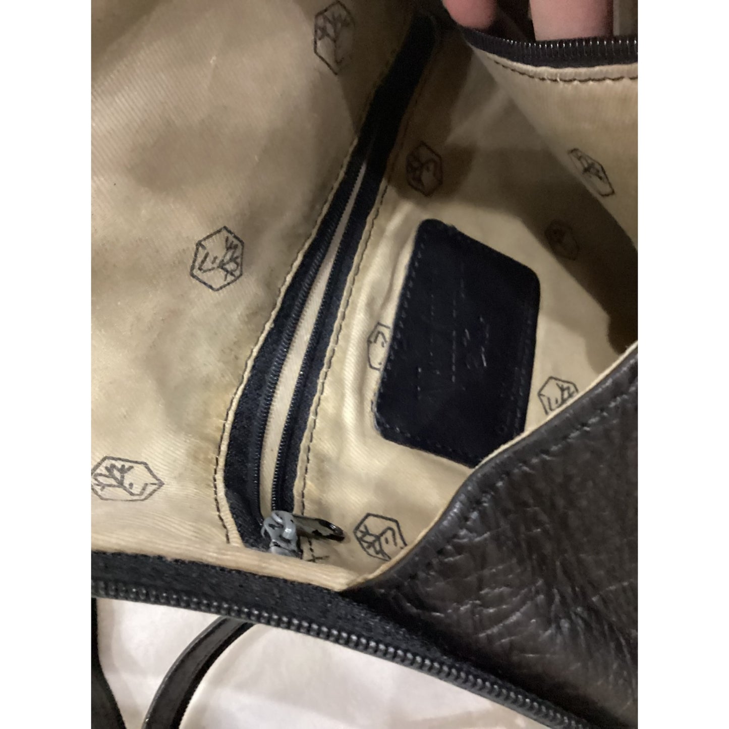 Valentina Leather crossbody Backpack