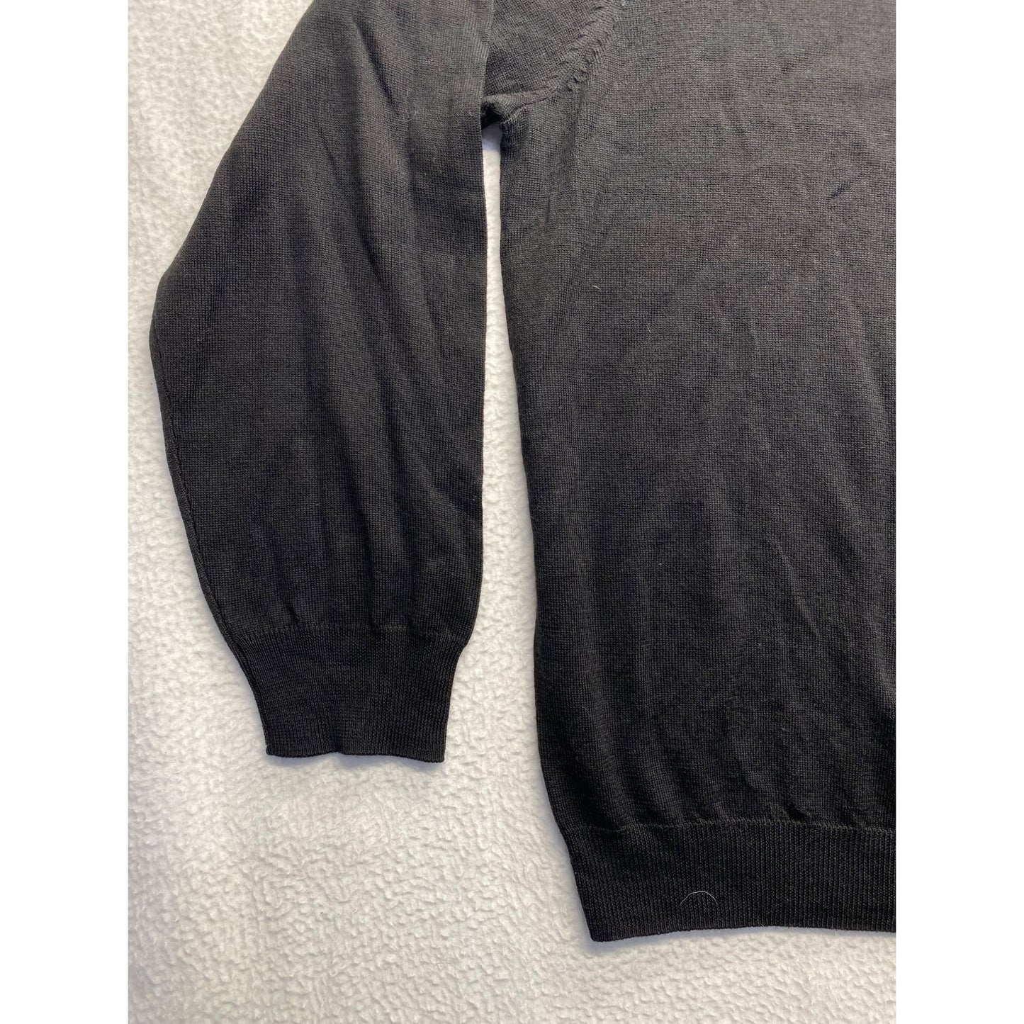 Kenneth Roberts Platinum V-Neck Sweater XL 100% Merino Wool #7192