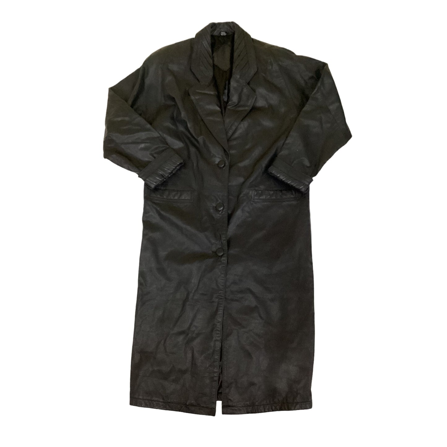 Vintage Jaqueline Ferrar Leather Trench Coat