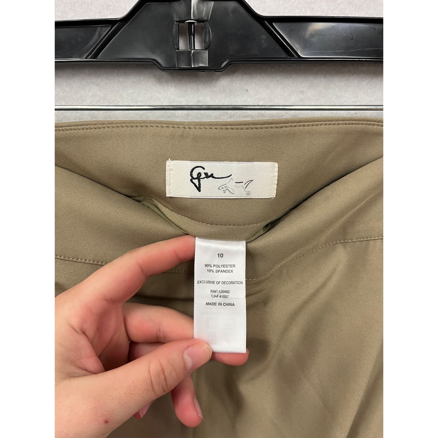Beige Womens Athletic Skirt Size 10 By GN #8217