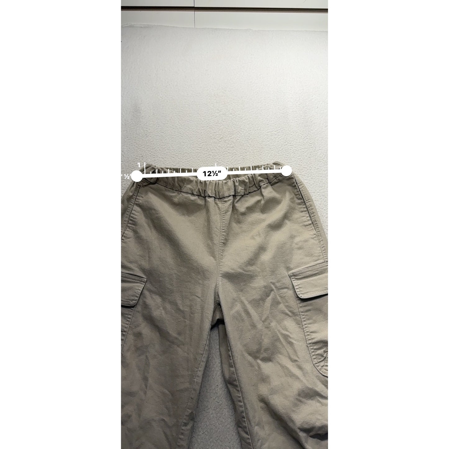 Sincerely Jules Beige Cargo Pants Size S Cotton Blend #1B