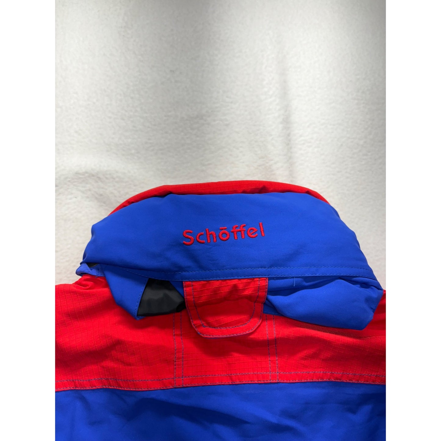 Vintage Schöffel Gore-Tex Red & Blue Ski Jacket #7623