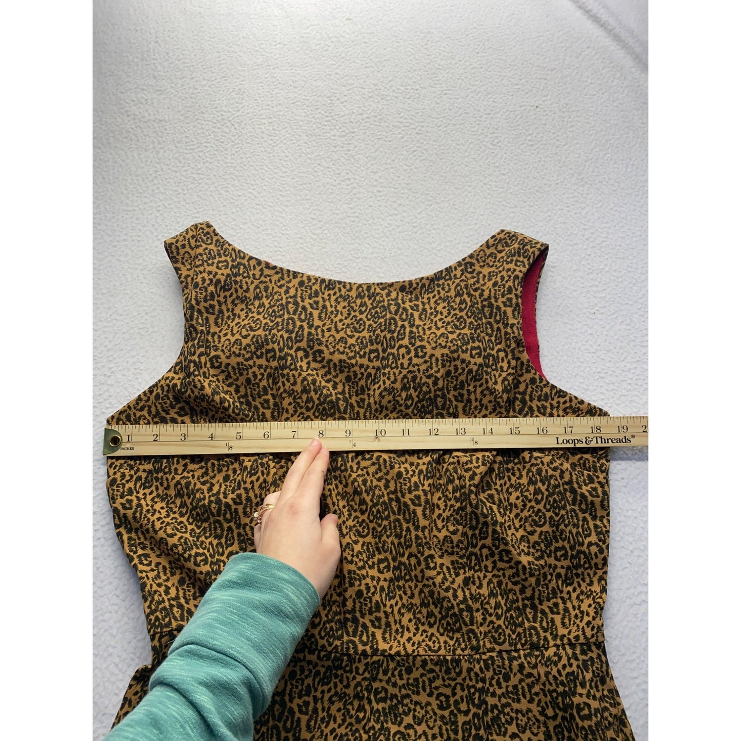 *BNWT* Bettie Page Leopard Print retro style dress #5684