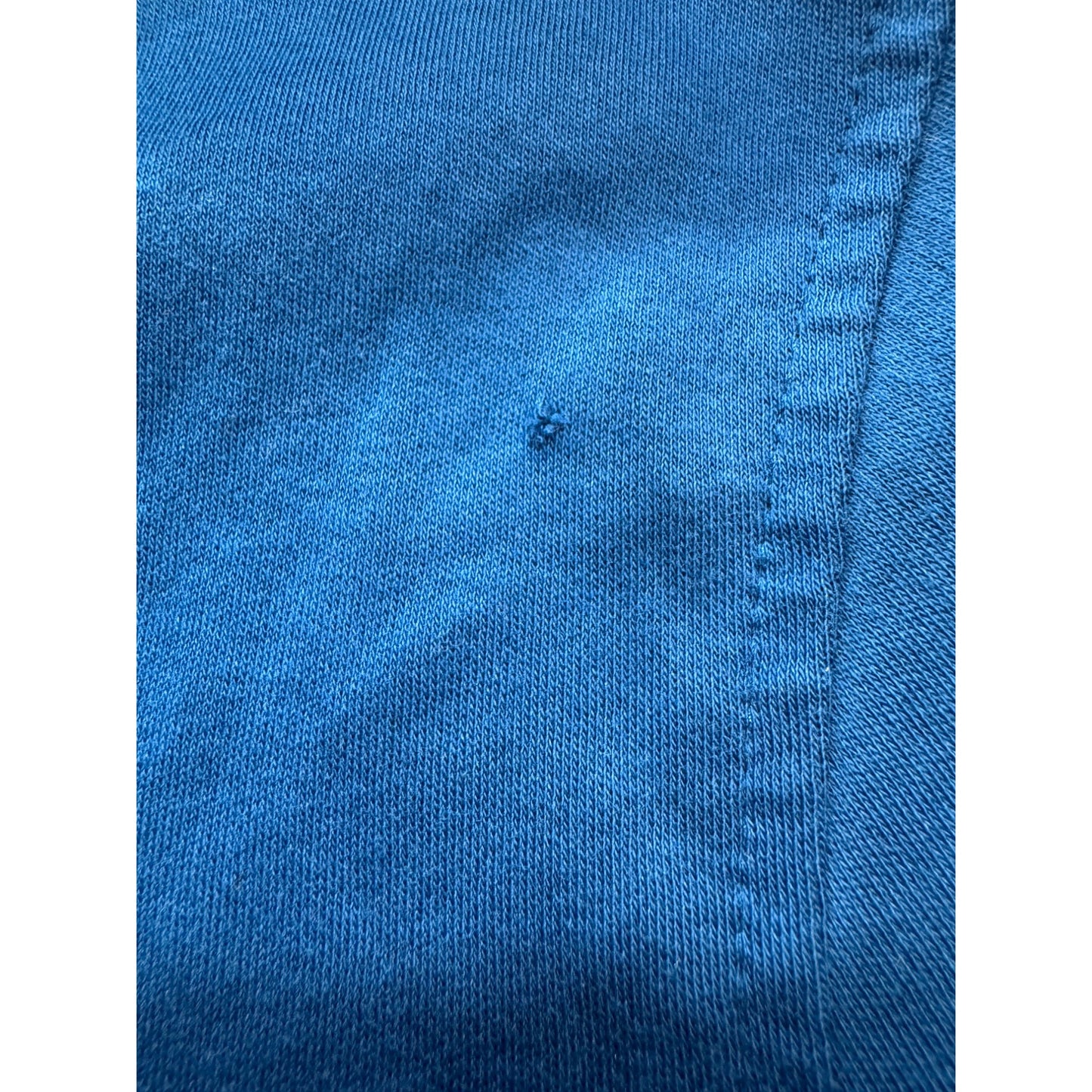 Calvin Klein Mens Polo Shirt Blue Cotton Size M #7879