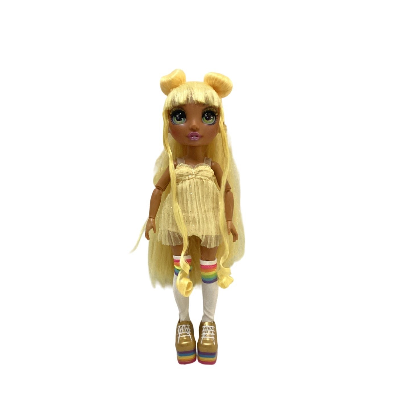 Yellow Raibow High Doll