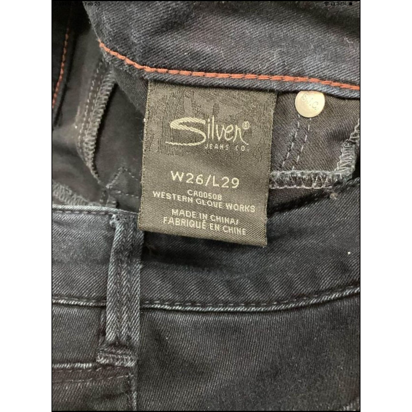 Women’s sliver Jeans Ashlee skinny