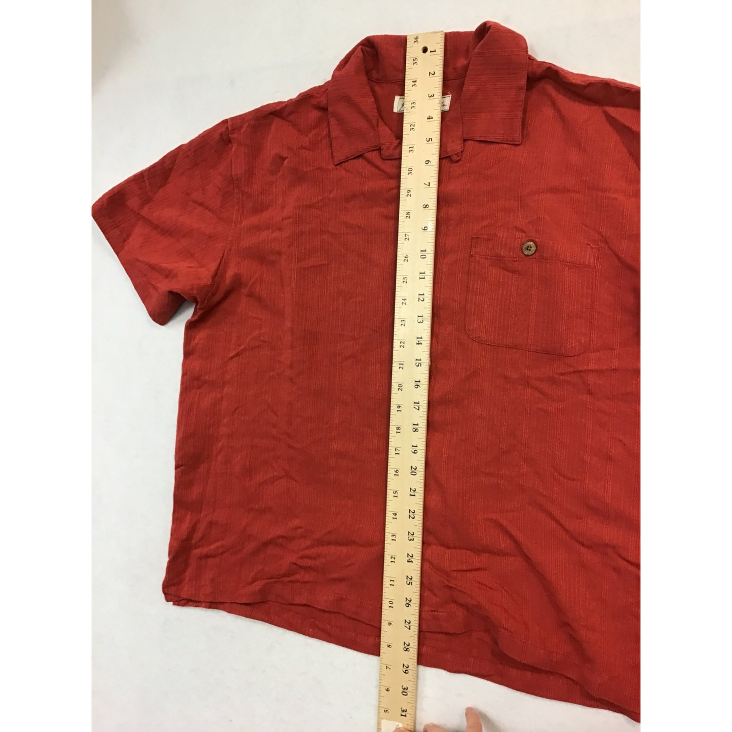 Mens button up tee