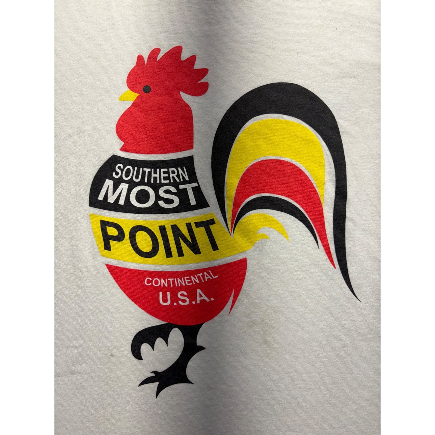 Southernmost Point Rooster Graphic T-Shirt #7681
