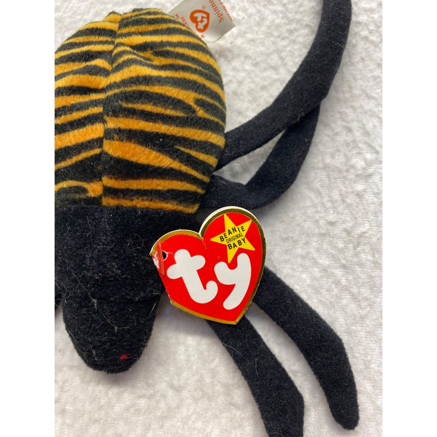 Ty Beanie Babies 1996 Spinner Spider #5721