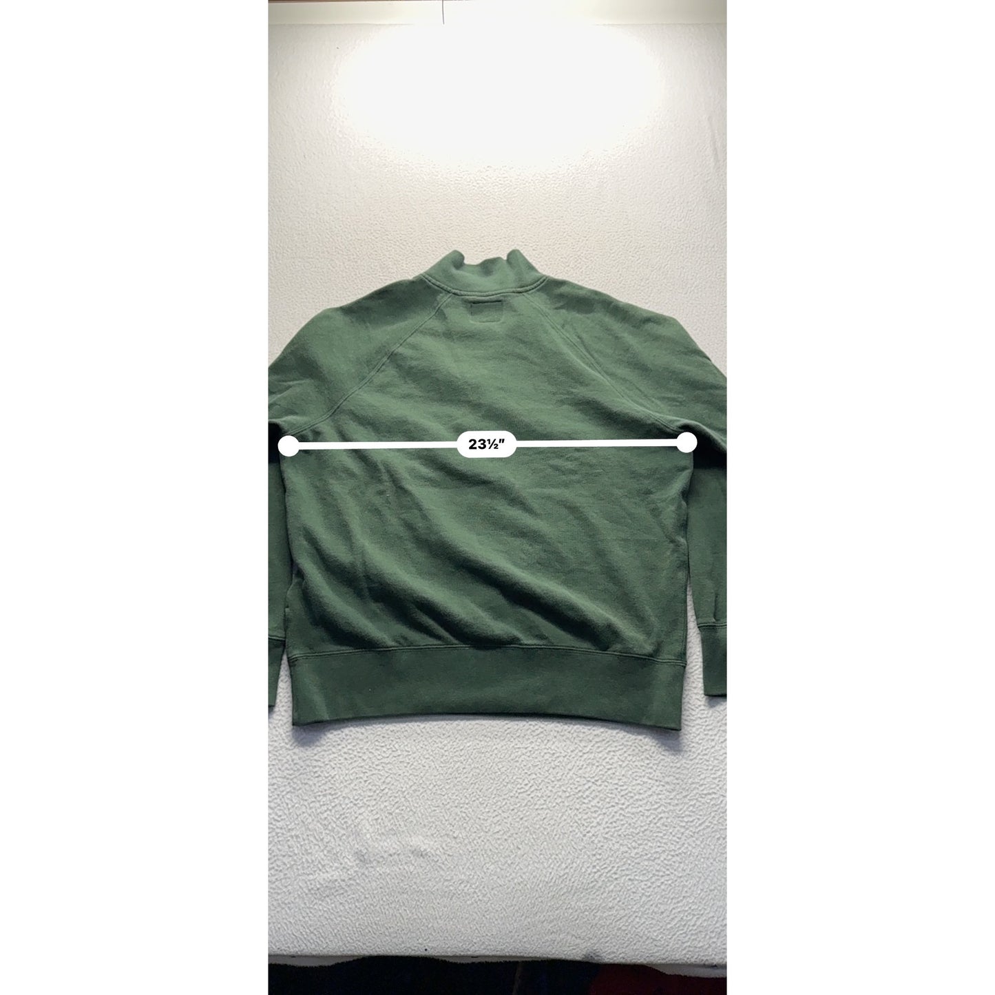 Men’s Minnesota Wild Green 1/4 Zip Pullover Sweatshirt #7741