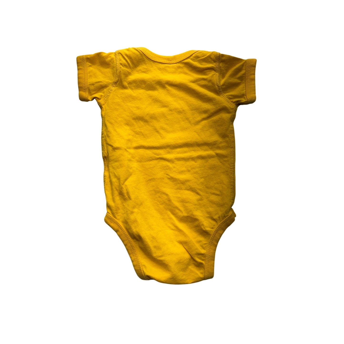Wichita State Infant bodysuit 6M Yellow Short Sleeve #7450