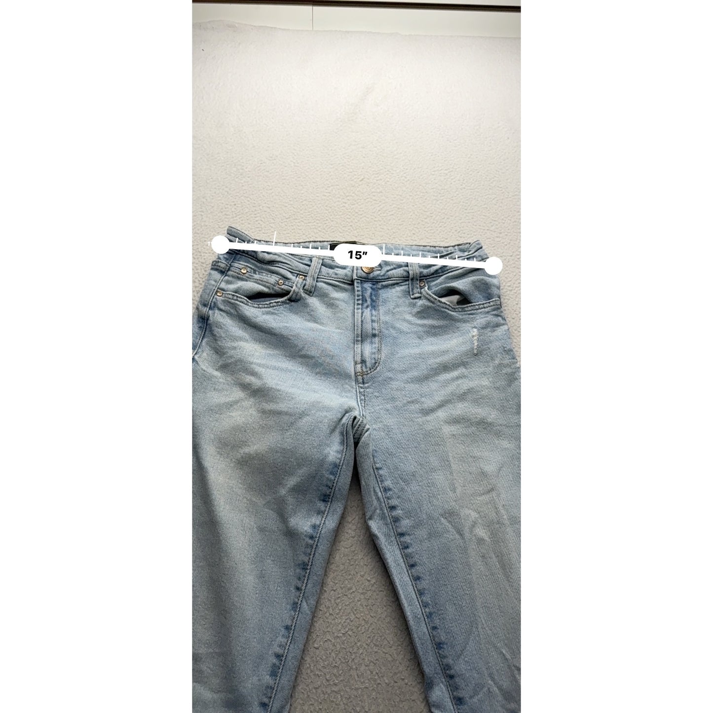 Rachel Roy Light Wash Distressed Bootcut Jeans Size 8/29 309B