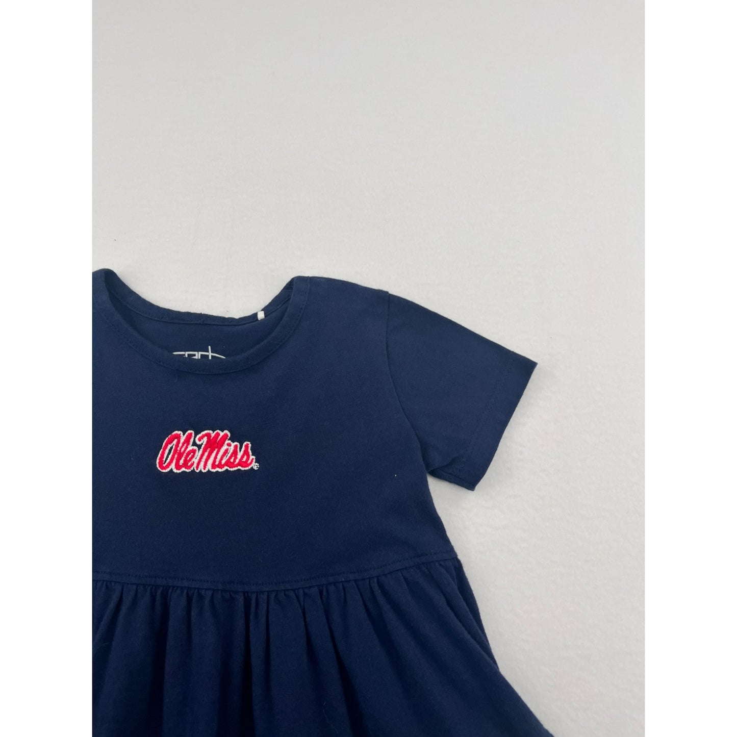 Garb Team Ole Miss Kids Navy Dress #6152