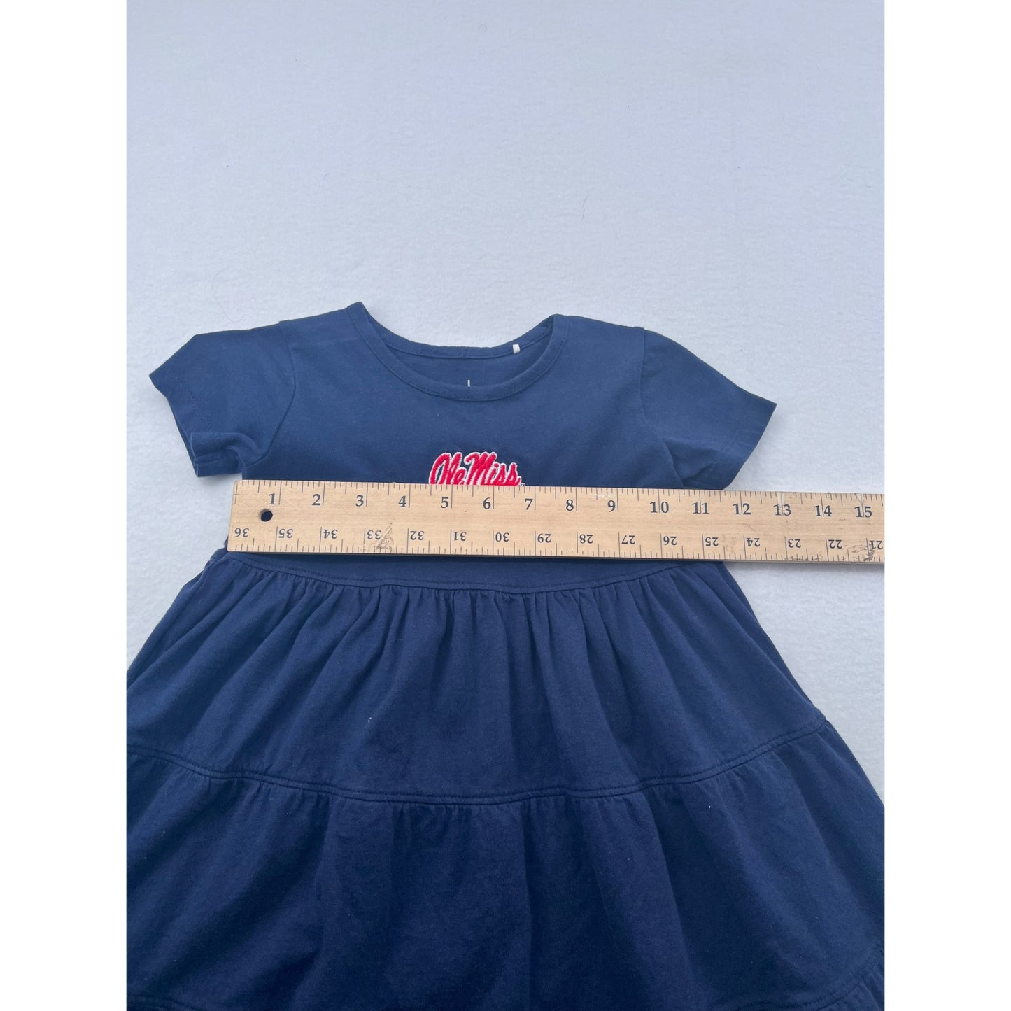 Garb Team Ole Miss Kids Navy Dress #6152