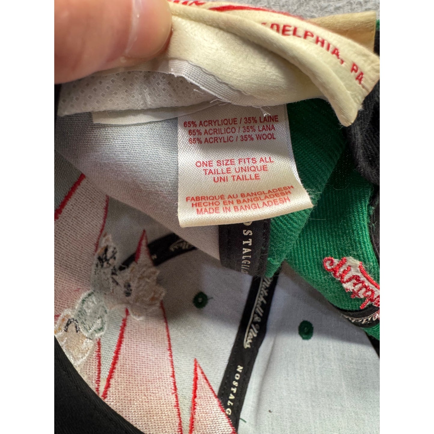Mitchell & Ness Milwaukee Bucks Hardwood Classics Snapback Hat #7896