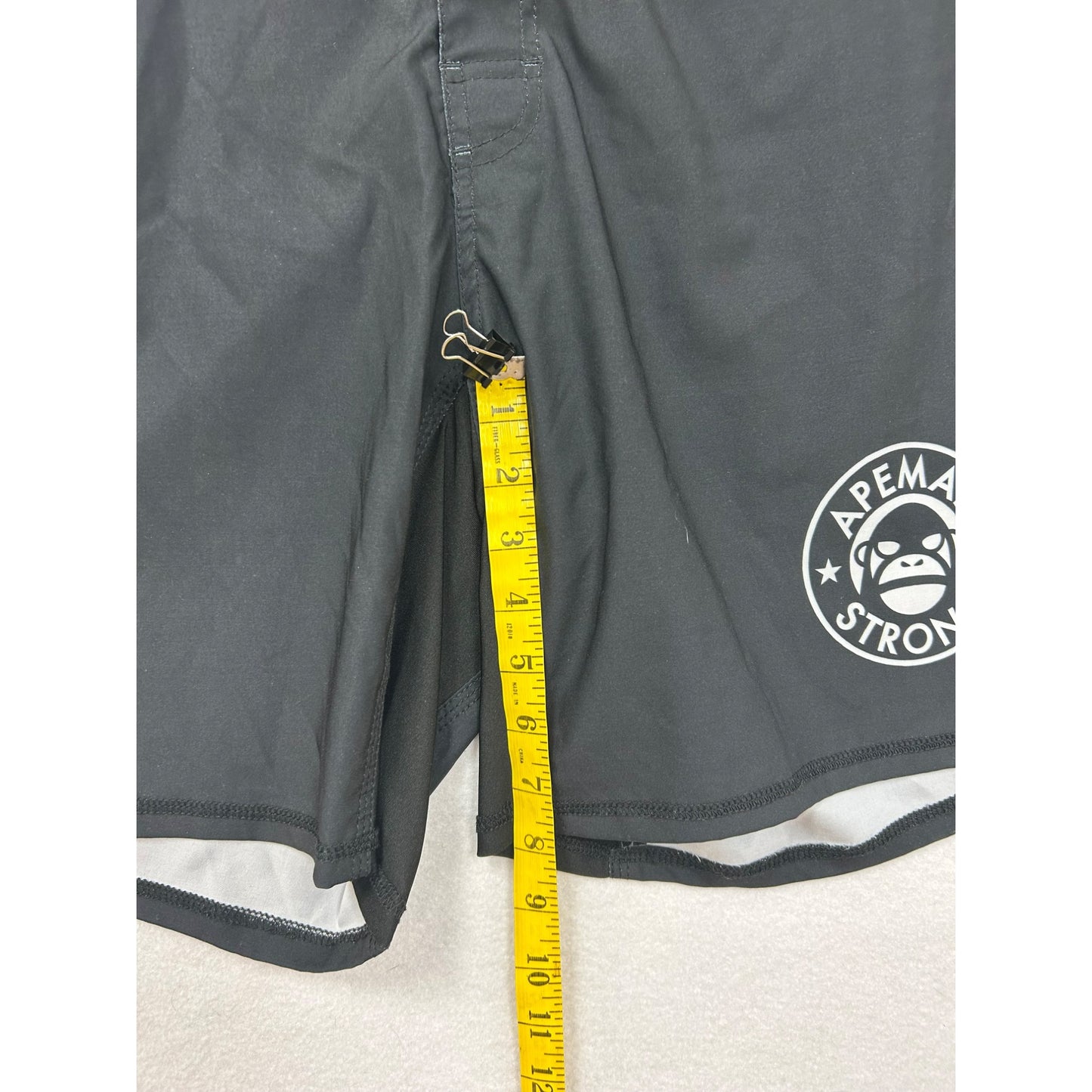 Apeman Strong Mens Black Training Shorts #6131