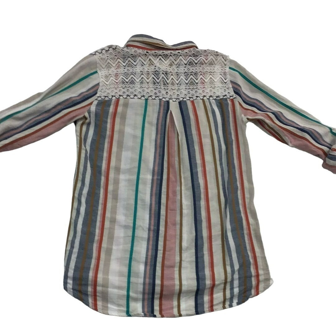 Women’s Striped Button Up