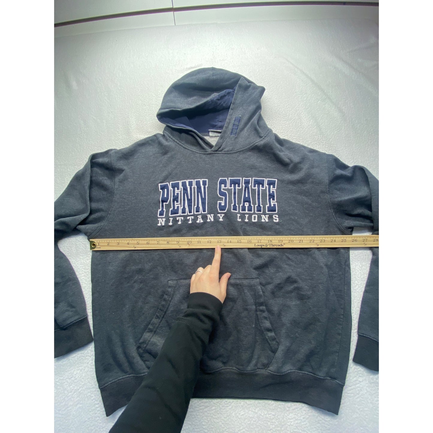 Penn State Nittany Lions Gray Hooded Sweatshirt #7291