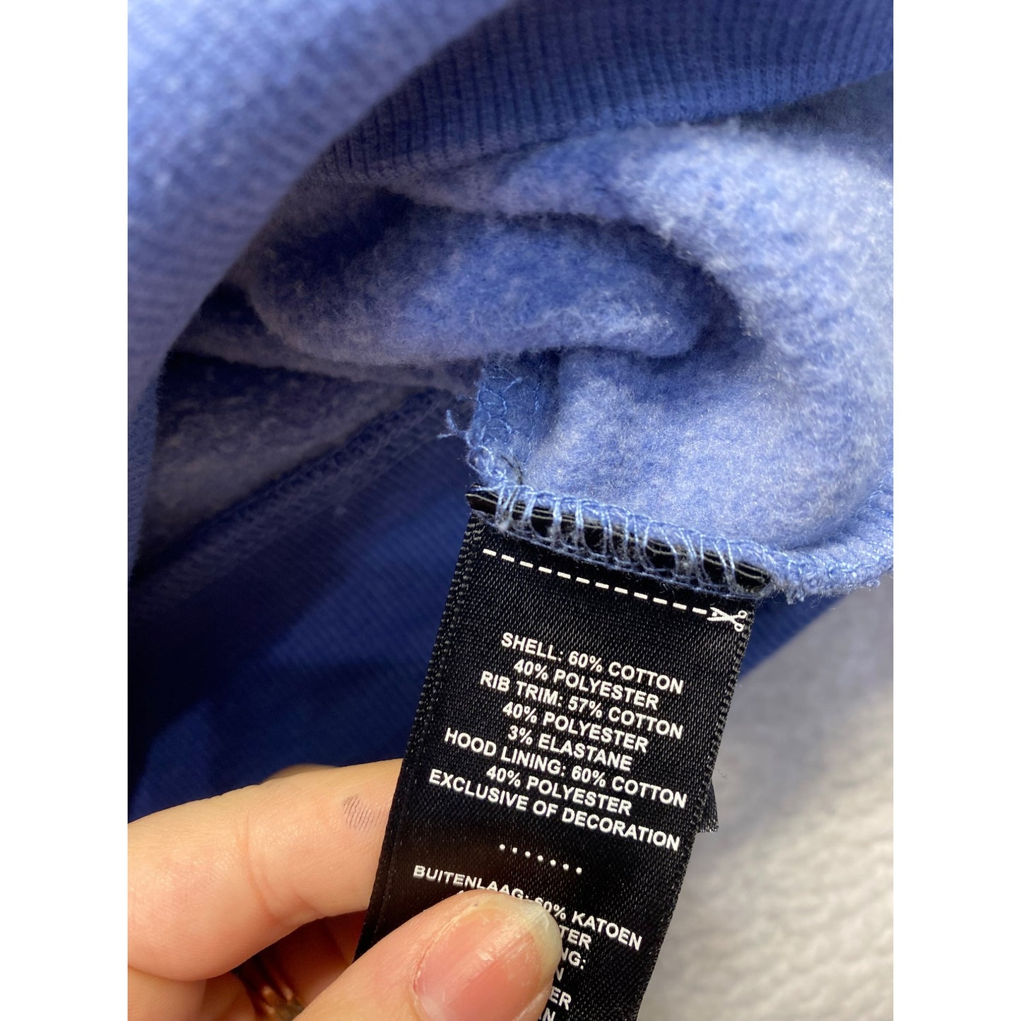 Harley-Davidson Womens Blue Pullover Hoodie #5902