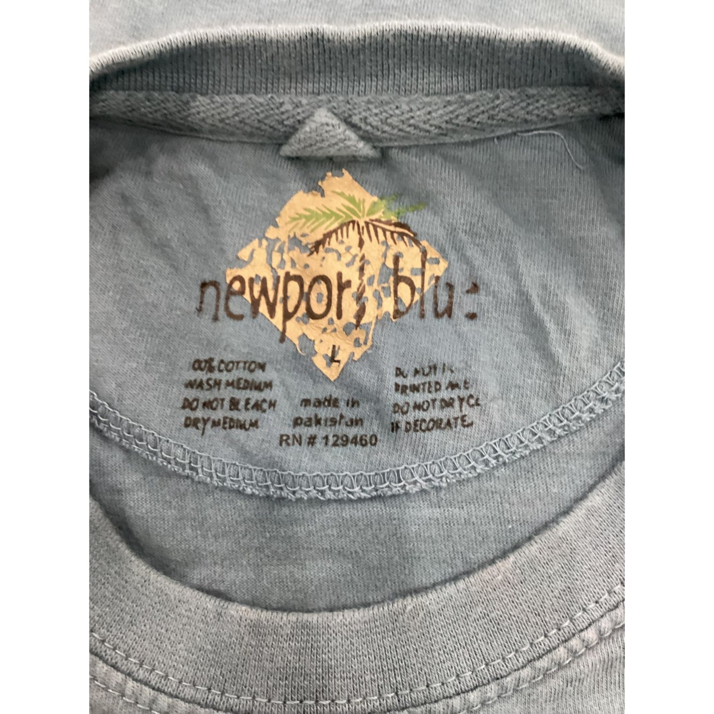 Newport Blue Graphic Tee