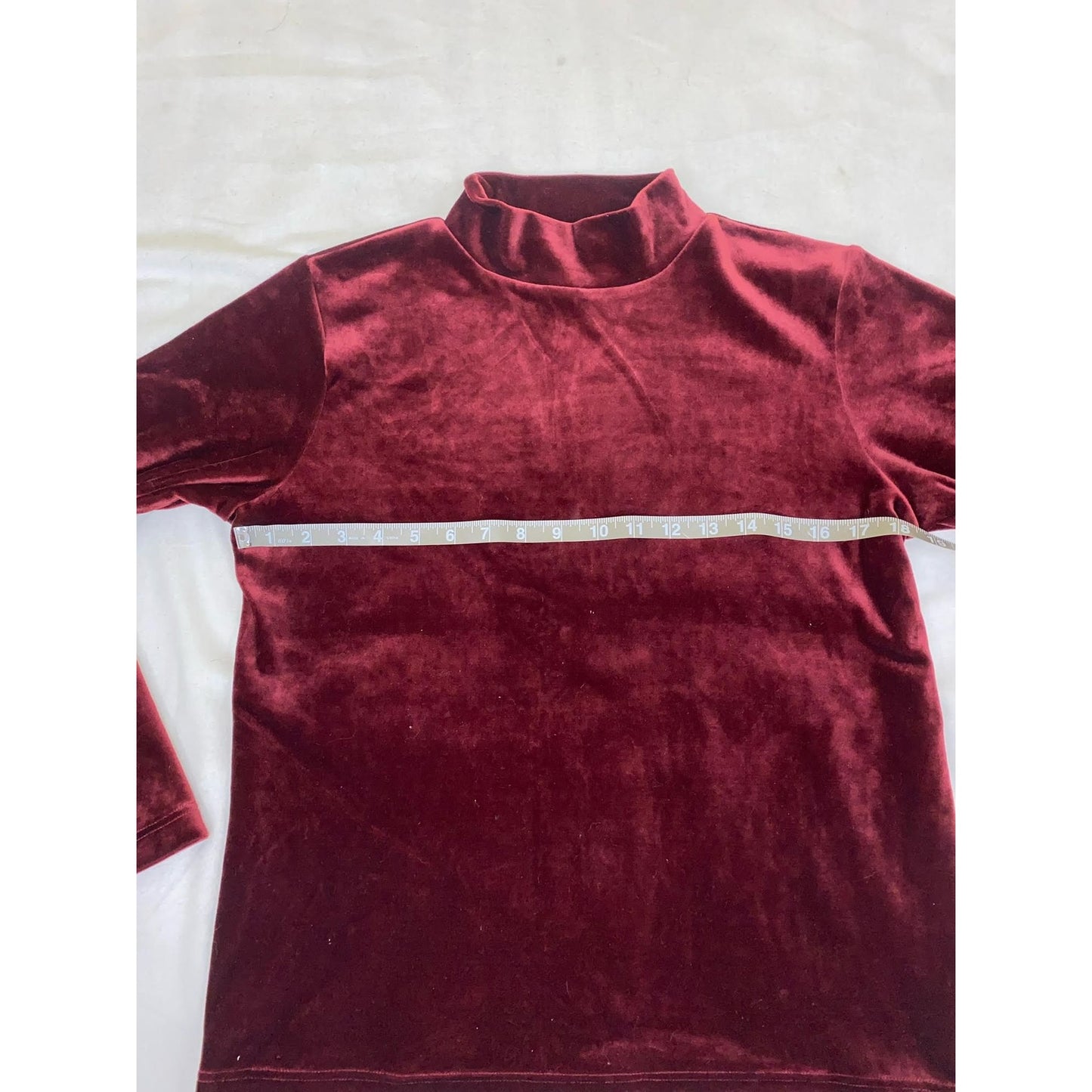 Vintage Velvet Mock neck