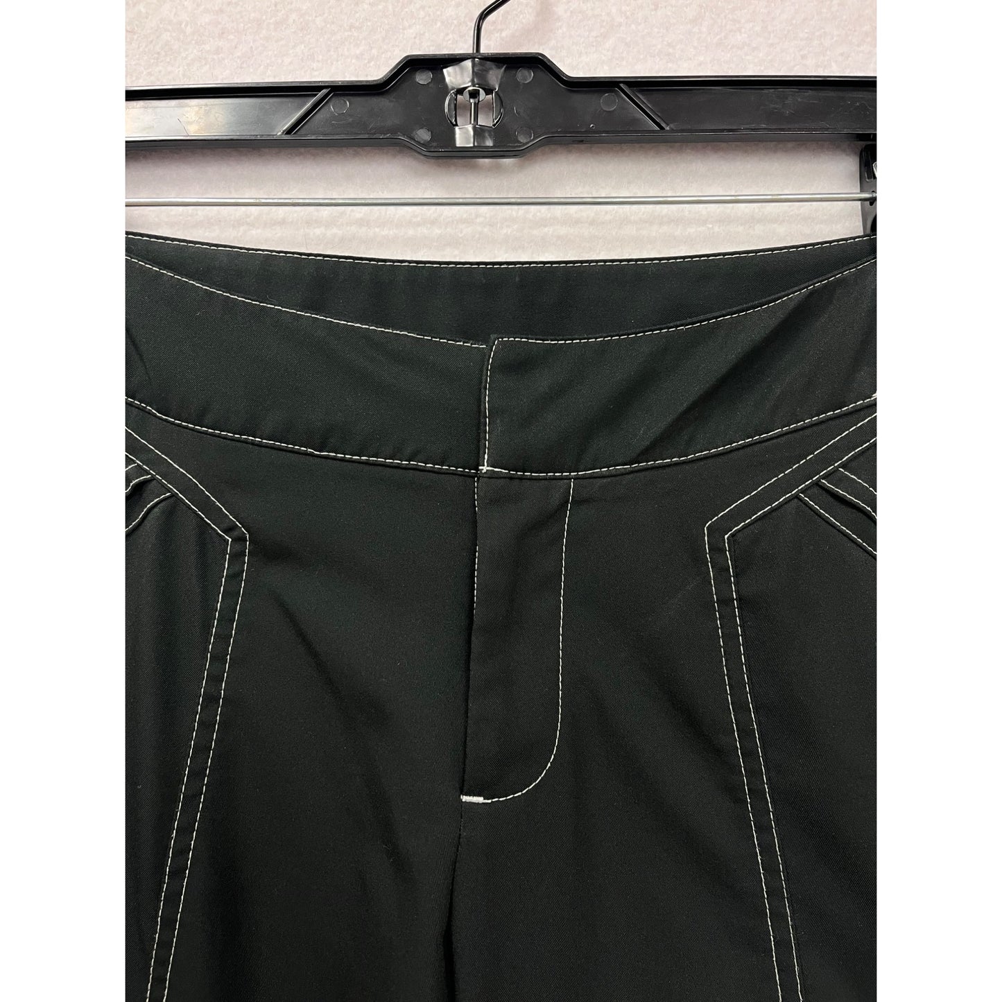 Women’s Nike Black Wide-Leg Athletic Pants #2948