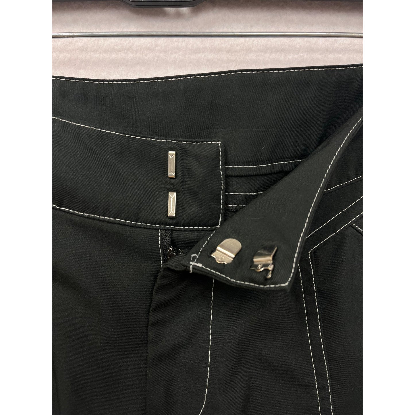 Women’s Nike Black Wide-Leg Athletic Pants #2948