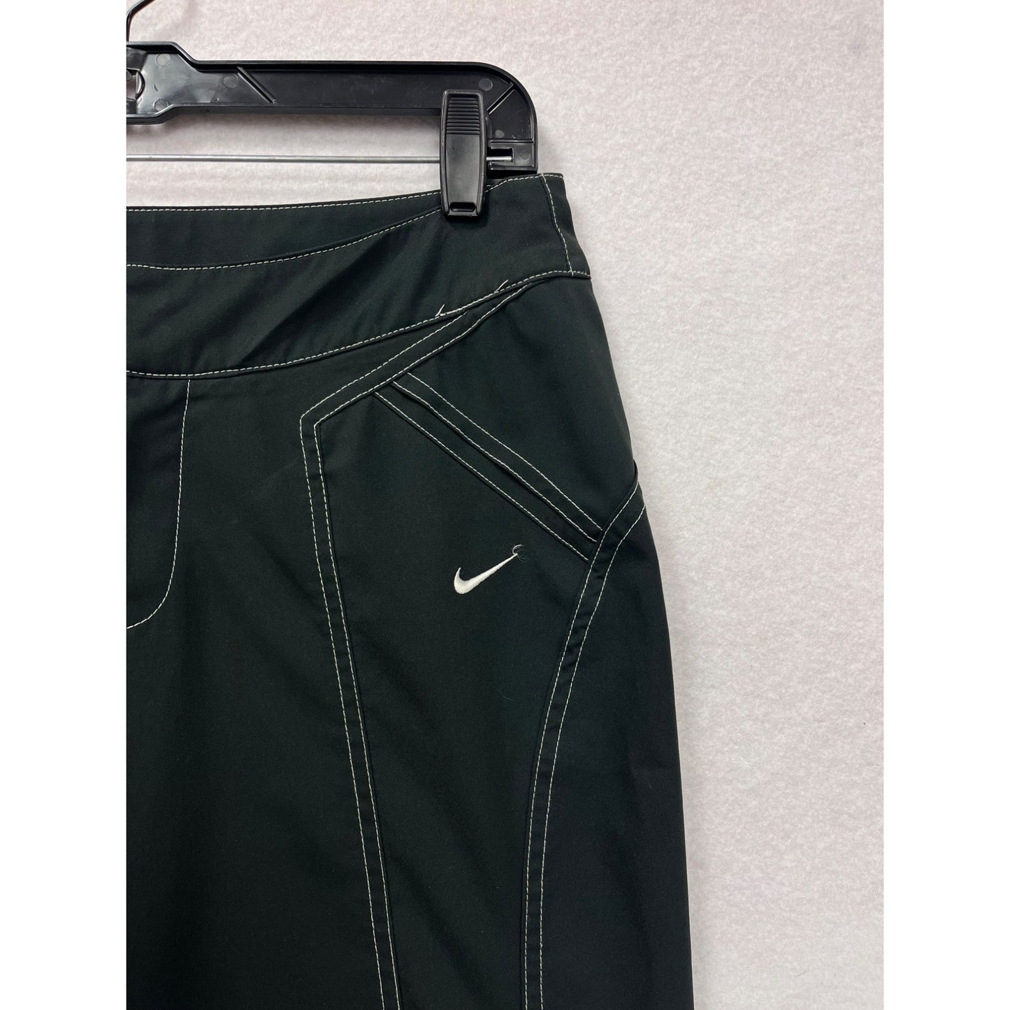 Women’s Nike Black Wide-Leg Athletic Pants #2948