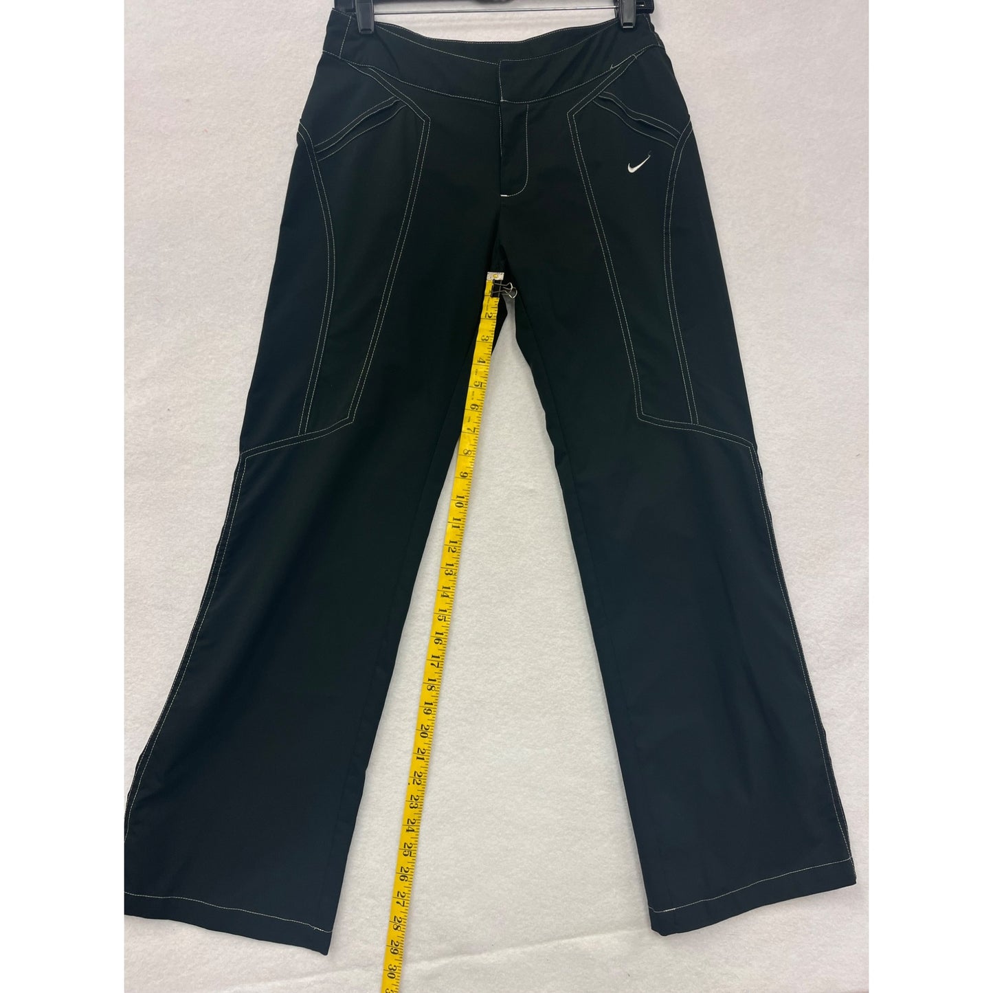 Women’s Nike Black Wide-Leg Athletic Pants #2948