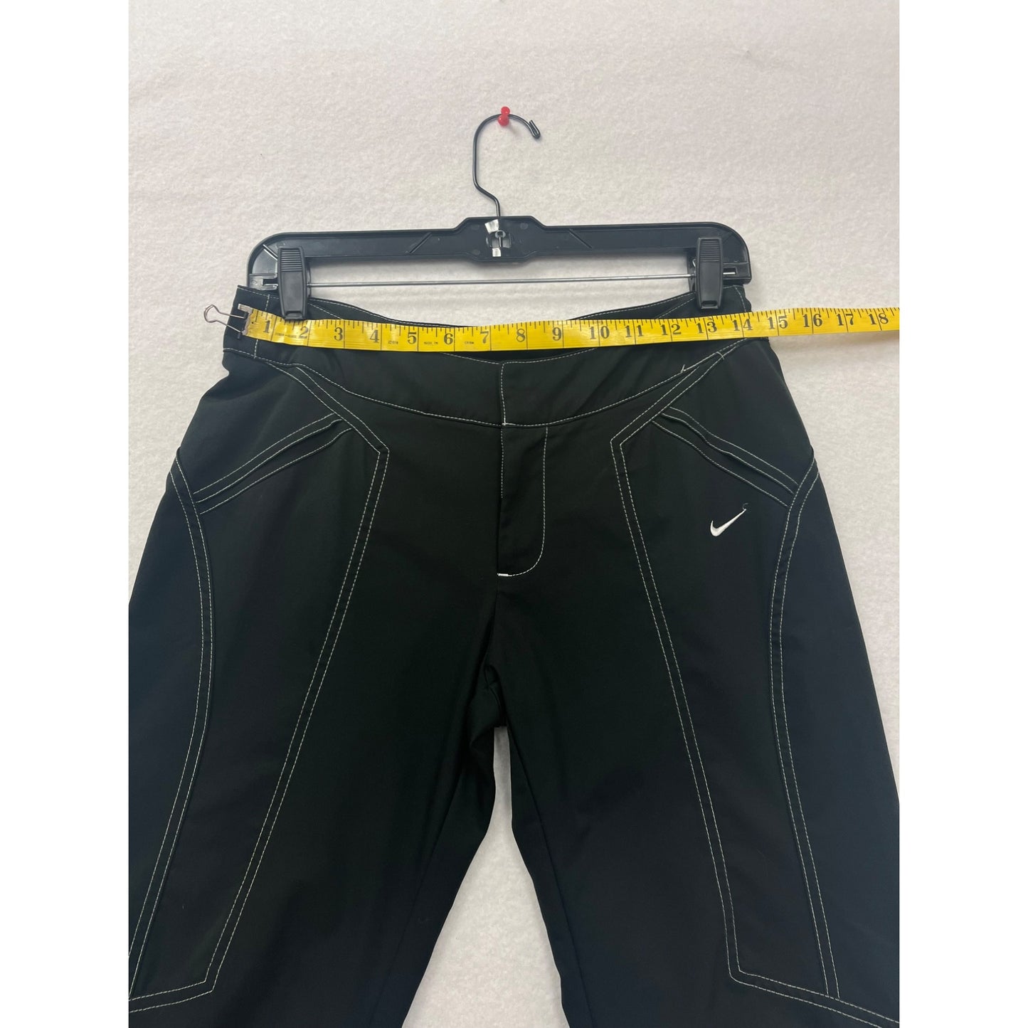 Women’s Nike Black Wide-Leg Athletic Pants #2948