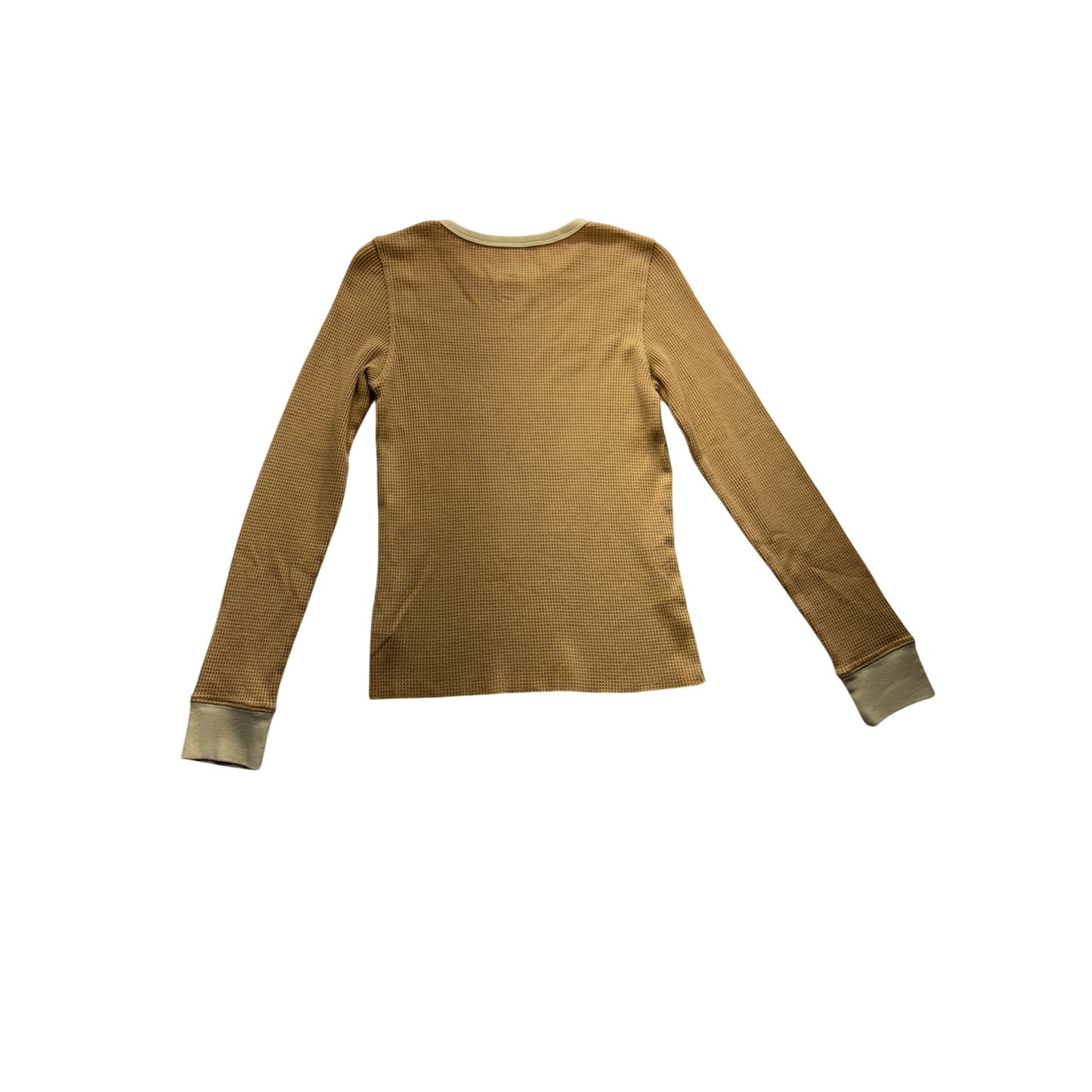 American Eagle Womens Long Sleeve Thermal Shirt With Nature Print #7441