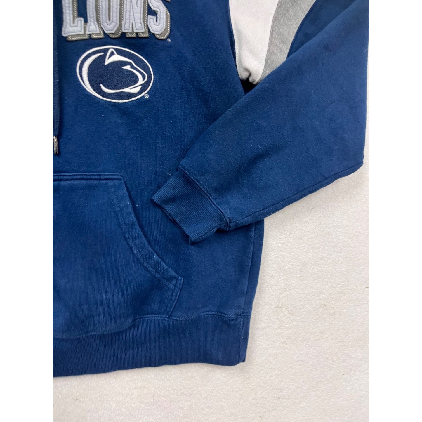 Penn State Nittany Lions Blue Hoodie Size L #949A