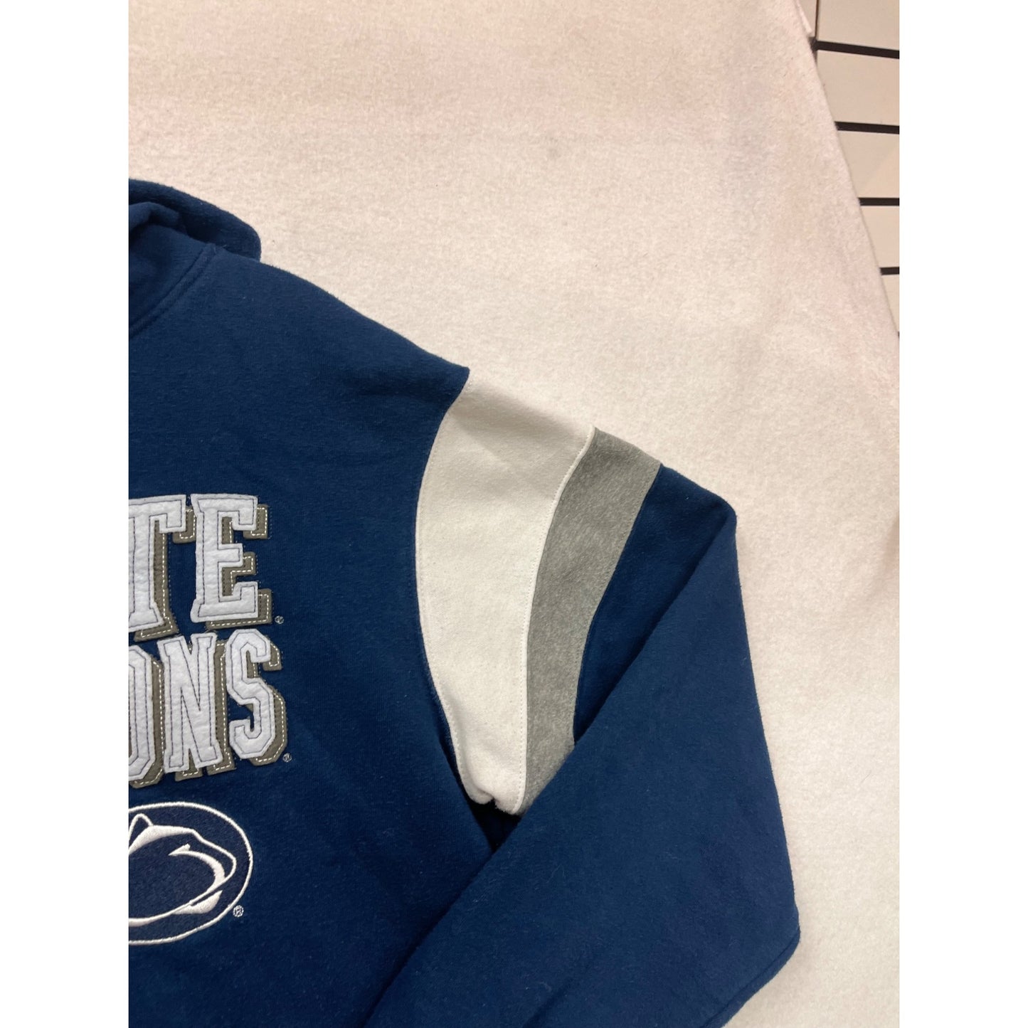 Penn State Nittany Lions Blue Hoodie Size L #949A